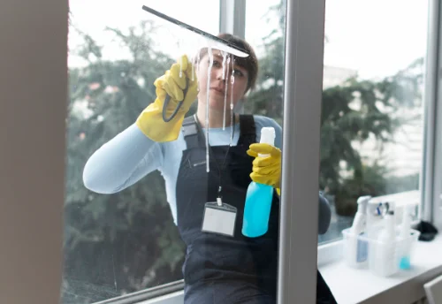 Nettoyage de vitres intérieures et extérieures à Orbigny-au-Mont